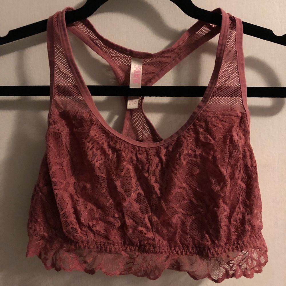 Mauvy pink bralette